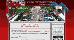 Desktop Screenshot of cruisenitekearney.com